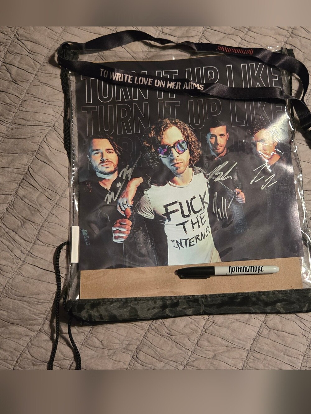 VIP NothingMore Autograph Lanyard